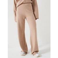 Calvin Klein Straight Leg Lounge Pants - Beige
