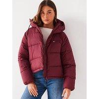 Tommy Jeans Aspen Padded Jacket - Red