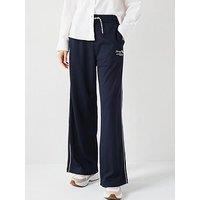 Tommy Hilfiger Sport Relaxed Wide Leg Joggers - Navy