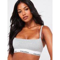 Calvin Klein Modern Cotton Maternity Bralette - Grey