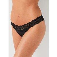 Calvin Klein Lace Brief - Black