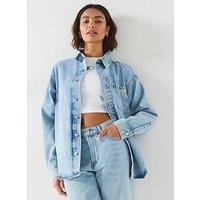 Calvin Klein Jeans Denim Overshirt - Blue