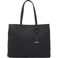 Calvin Klein Medium Shopper Tote Bag - Black