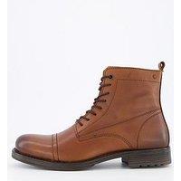 Jack & Jones Jack & Jones Leather Lace Up Boots