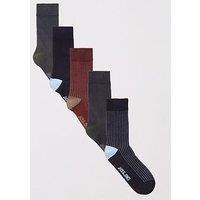 Jack & Jones Jack & Jones 5-Pack Logo Crew Socks Giftbox