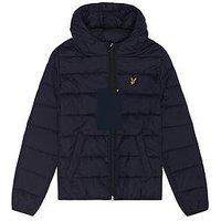 Lyle & Scott Boys Lightweight Padded Jacket - Black