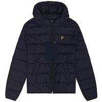 Lyle & Scott Boys Lightweight Padded Jacket - Navy