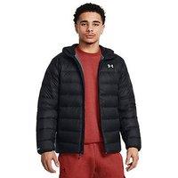 Under Armour Mens Training Legend Down Hooded Jacket - Black