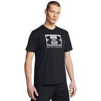 Under Armour Men'S Training Boxed Sports Logo T-Shirt - Black