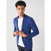 Boss P-Hanry Performance Stretch Slim Fit Suit Jacket - Blue