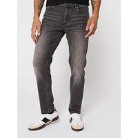 Boss P-Remaine Regular Fit Stretch Jeans - Dark Grey
