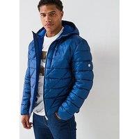 Boss C-Calleas Padded Coat - Bright Blue
