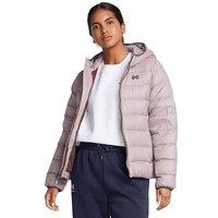 Under Armour Womens Training Legend Down Hooded Jacket - Grey