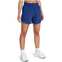 Under Armour Womens Training Flex Woven 5Inch Shorts - Blue