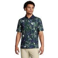 Under Armour Mens Golf T2G Printed Polo - Green