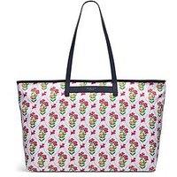 Radley Finsbury Park Carousel Floral Large Ziptop Shoulder Bag - White