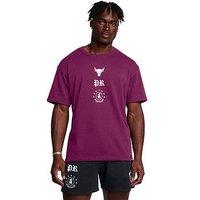 Under Armour Men'S Training Project Rock Terry T-Shirt - Purple
