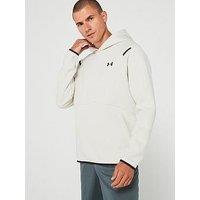 Under Armour Mens Training Unstoppable Fleece Hoodie - White