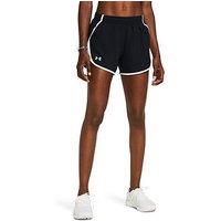 Under Armour Womens Running Fly By 3'' Shorts - Black