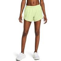 Under Armour Womens Running Fly By 3'' Shorts - Green