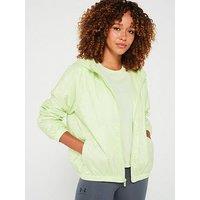 Under Armour Womens Training Sport Windbreaker Jacket - Green