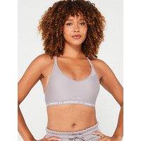 Under Armour Womens Training Crossback Low Support Sports Bra - Grey