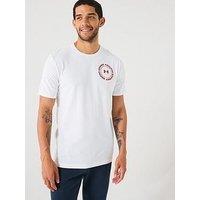 Under Armour Men'S Training Radial Wordmark T-Shirt - White