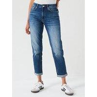 Everyday Taylor Boyfriend Jeans - Midi Wash