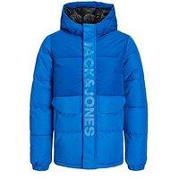 Jack & Jones Junior Boys Speed Padded Jacket - Nautical Blue