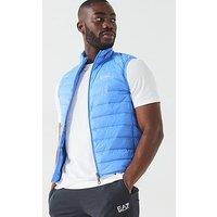 Ea7 Emporio Armani Core Id Lightweight Gilet - Light Blue