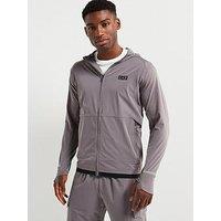 Ea7 Emporio Armani Ventus Lightweight Stretch Track Top - Grey