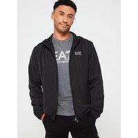 Ea7 Emporio Armani Core Id Lightweight Hooded Jacket - Black