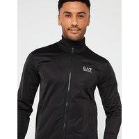Ea7 Emporio Armani Core Id Poly Zip Tracksuit - Black