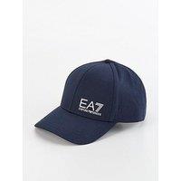 Ea7 Emporio Armani Logo Baseball Cap - Dark Blue