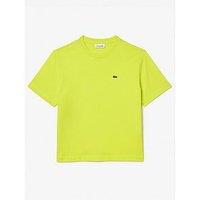 Lacoste Relaxed Fit Plain Soft Cotton Jersey T-Shirt