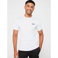 Ea7 Emporio Armani Core Id Left Chest Logo T-Shirt - White
