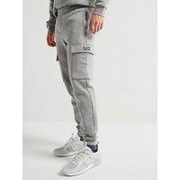 Ea7 Emporio Armani Core Id Cargo Joggers - Grey