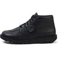 Kickers Kick Boot Tumble Lace Up Boots - Black