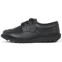 Kickers Kick Shoe Tumble Formal Shoes - Black