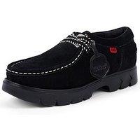 Kickers Lennon Wallabee Lace Up Shoes - Black