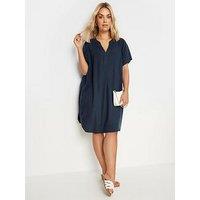 Yours Curve Tunic Dress - Navy