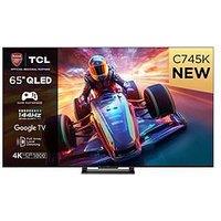 Tcl 65C745K, 65 Inch, 144Hz, Qled, 4K Ultra Hd, Smart Google Tv