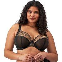 Elomi Teagan Underwired Plunge Bra - Black