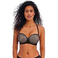 Freya Tailored Underwired Moulded Strapless Bra - Black
