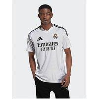 Adidas Real Madrid Mens 24/25 Home Stadium Replica Shirt -White