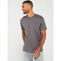 Armani Exchange Regular Fit Back Logo T-Shirt - Grey