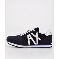 Armani Exchange Classic Runners - Navy/White