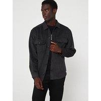 Jack & Jones Ollie Chest Pocket Overshirt - Black