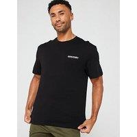 Jack & Jones Small Logo Loose Fit T-Shirt - Black