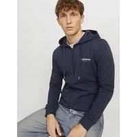 Jack & Jones Jack & Jones Alvis Small Logo Zip Hoodie